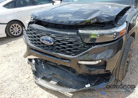 2024 Ford Explorer St-Line из США, поврежденный, VIN 1FMSK7KH0RGA18285